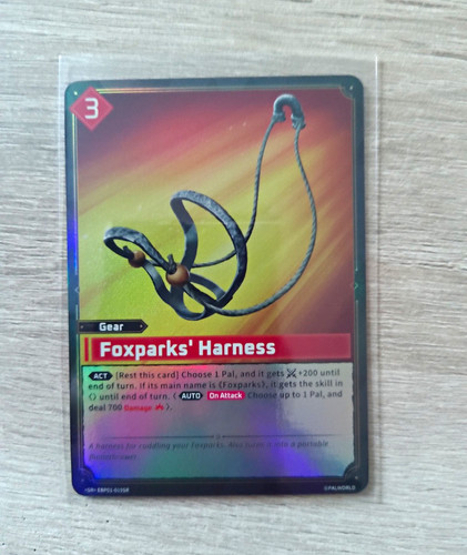 Foxparks harness foil - foxparks',