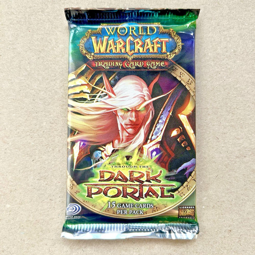 World warcraft tcg through - of,