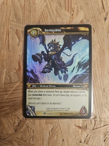 World warcraft tcg - of,