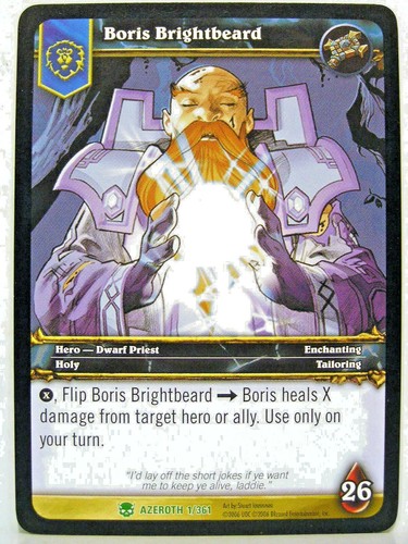 World warcraft tcg - world,