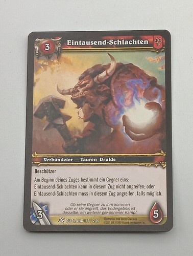 World warcraft tcg - world,