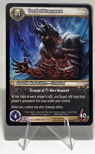 World warcraft tcg lord - world, of