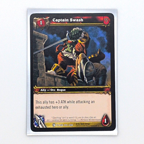 World warcraft tcg captain - of,