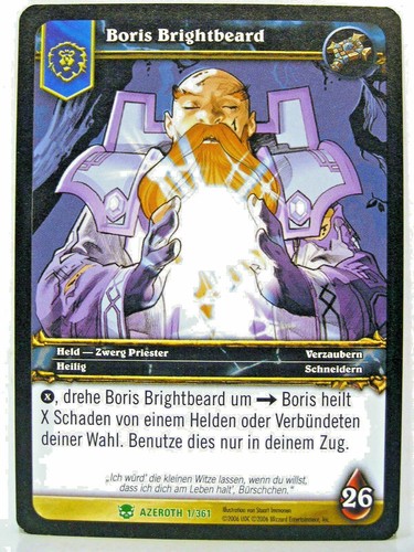 World warcraft tcg helden - of,