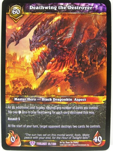 World warcraft tcg - world,