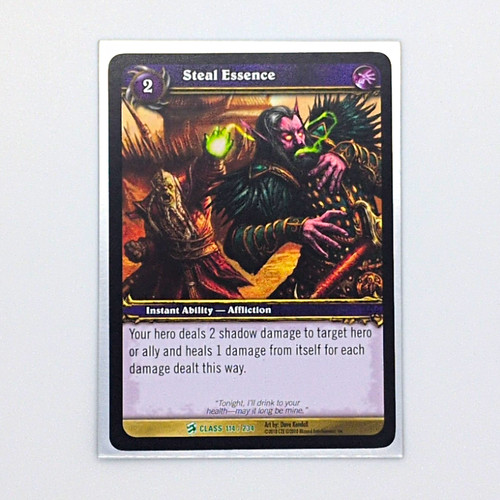 World warcraft tcg steal - world, of