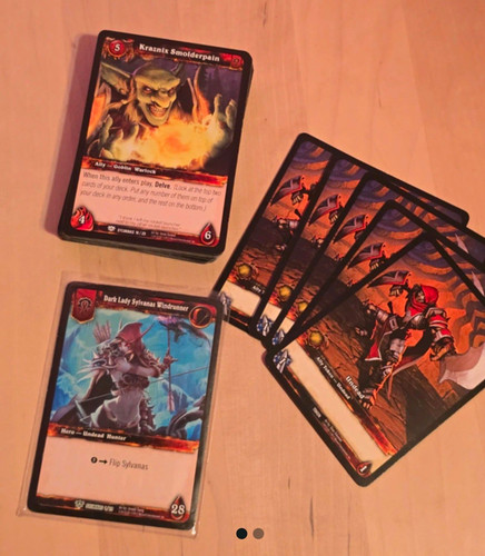 World warcraft tcg sylvanas - world,