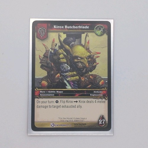 World warcraft tcg kirox - world,