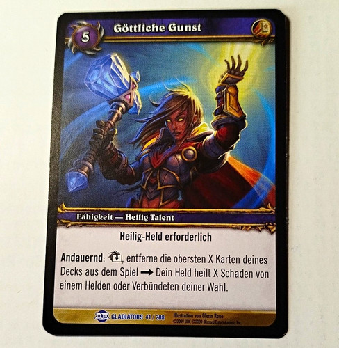 World warcraft tcg - of,