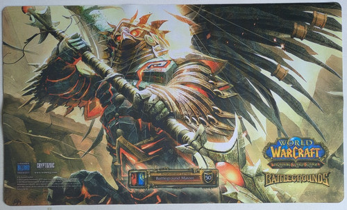World warcraft tcg - warcraft, playmat