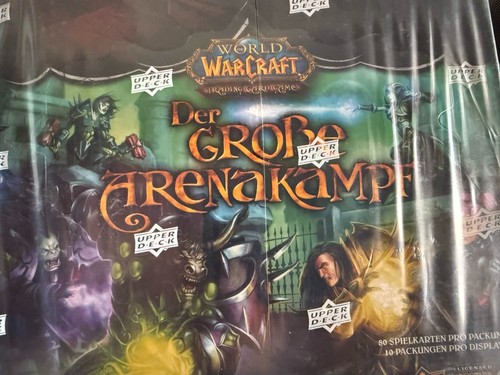 World warcraft tcg display - world,